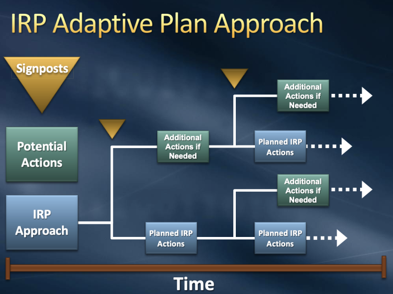IRP adaptive plan approach