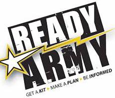 Ready Army logo Ready Army logo